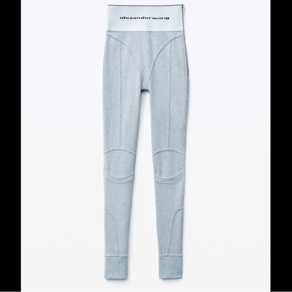 Alexander Wang Pants - LOGO ELASTIC LEGGINGS